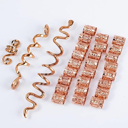 Miniatura 9 de Pinza para el cabello, accesorios para el cabello, estilo étnico retro, estilo étnico en espiral, en forma de serpiente, trenza sucia, joyería de
