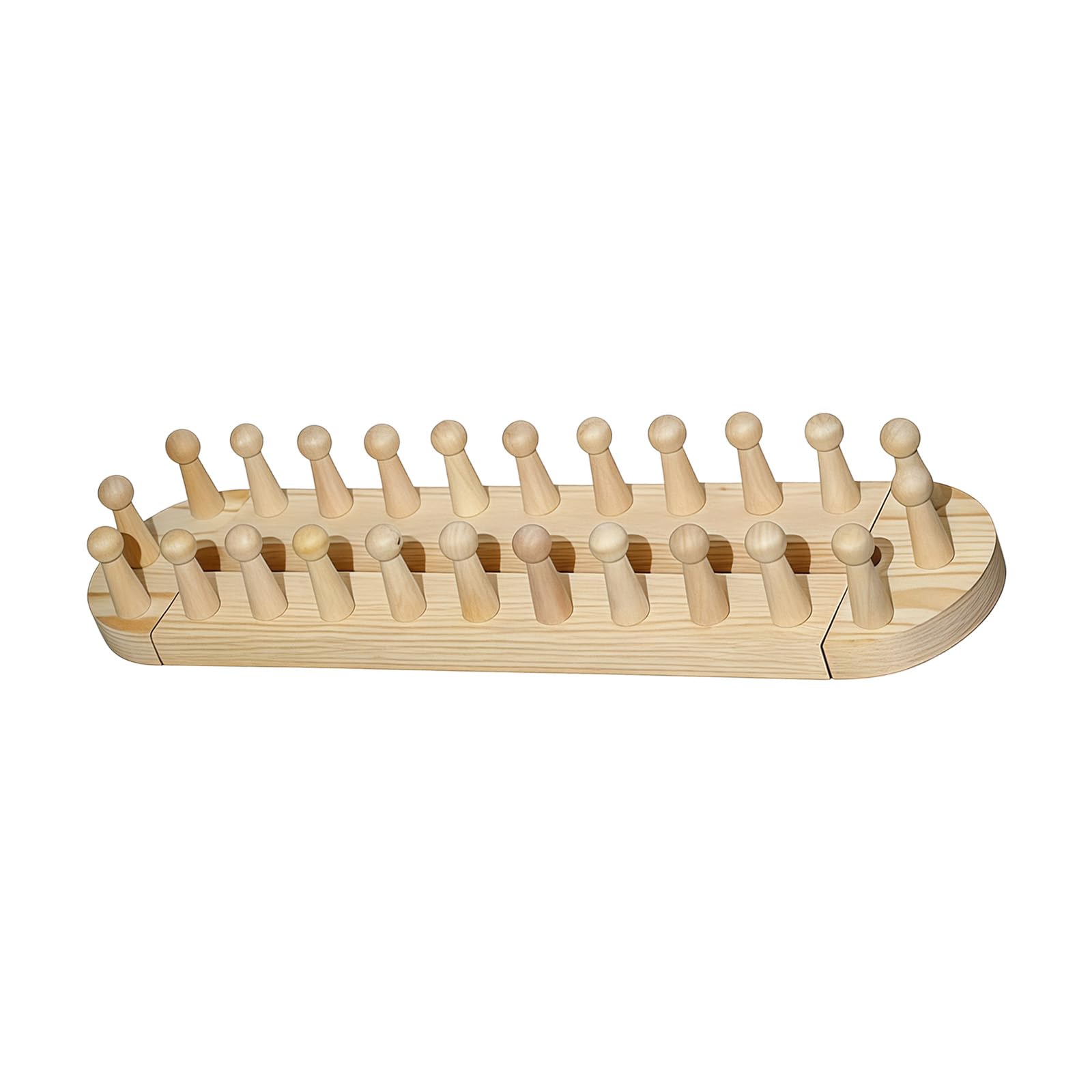 Zeiwohndc Wood Knitting Tool for Enthusiasts Beginner Weaving Blankets Sweaters Scarves Bag and Crocheting Yarn Craft Project Multifunctional Wood Knitting Machine Easy Assembly for Weaving