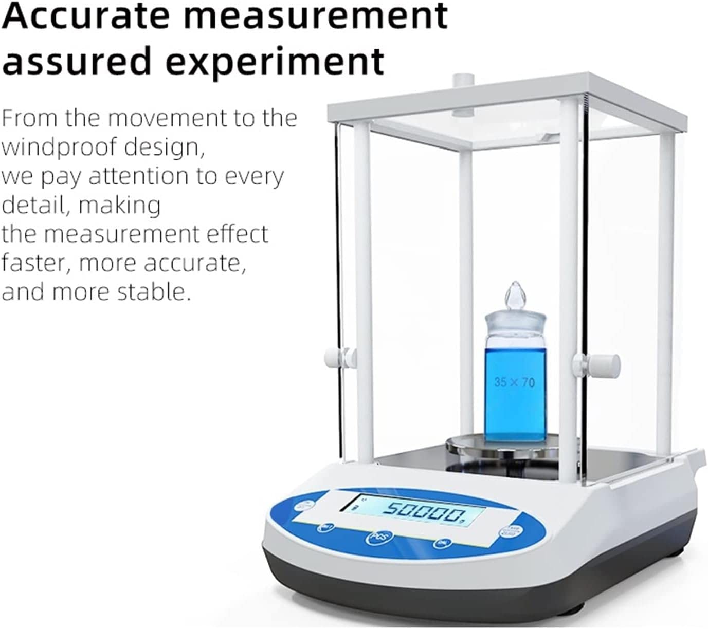 Báscula digital Balanza analítica Báscula digital de laboratorio Balanza electrónica Balanza de precisión Rango de escala: 200/300/500 g Resolución: 0.001 g Báscula de cocina