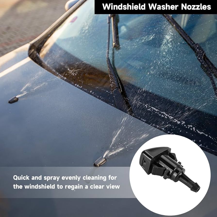 Amazon.com: Front Windshield Washer Nozzles Kit 2.8 Meters