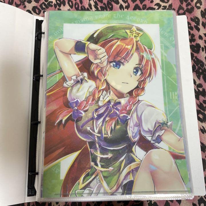 Amazon.co.jp: 東方 紅美鈴 イラスト風 クリアファイル VA2 : おもちゃ