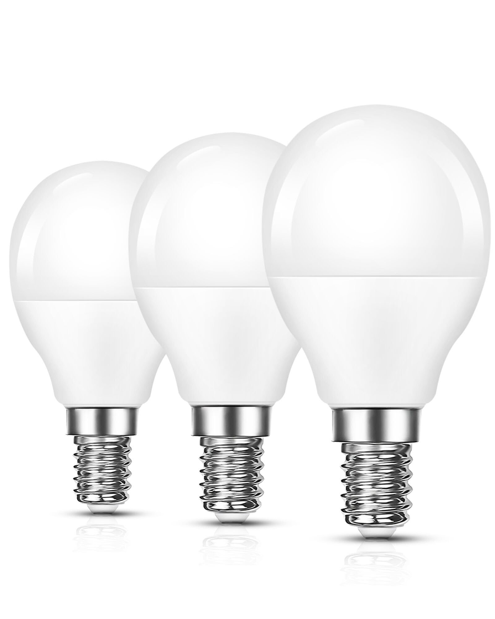 E14 LED Light Bulb, 80W E14 LED Small Edison Screw Bulb Warm White, 3Pack
