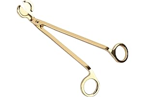 Premium Gold Candle Wick Trimmer for Effortless Candle Maintenance