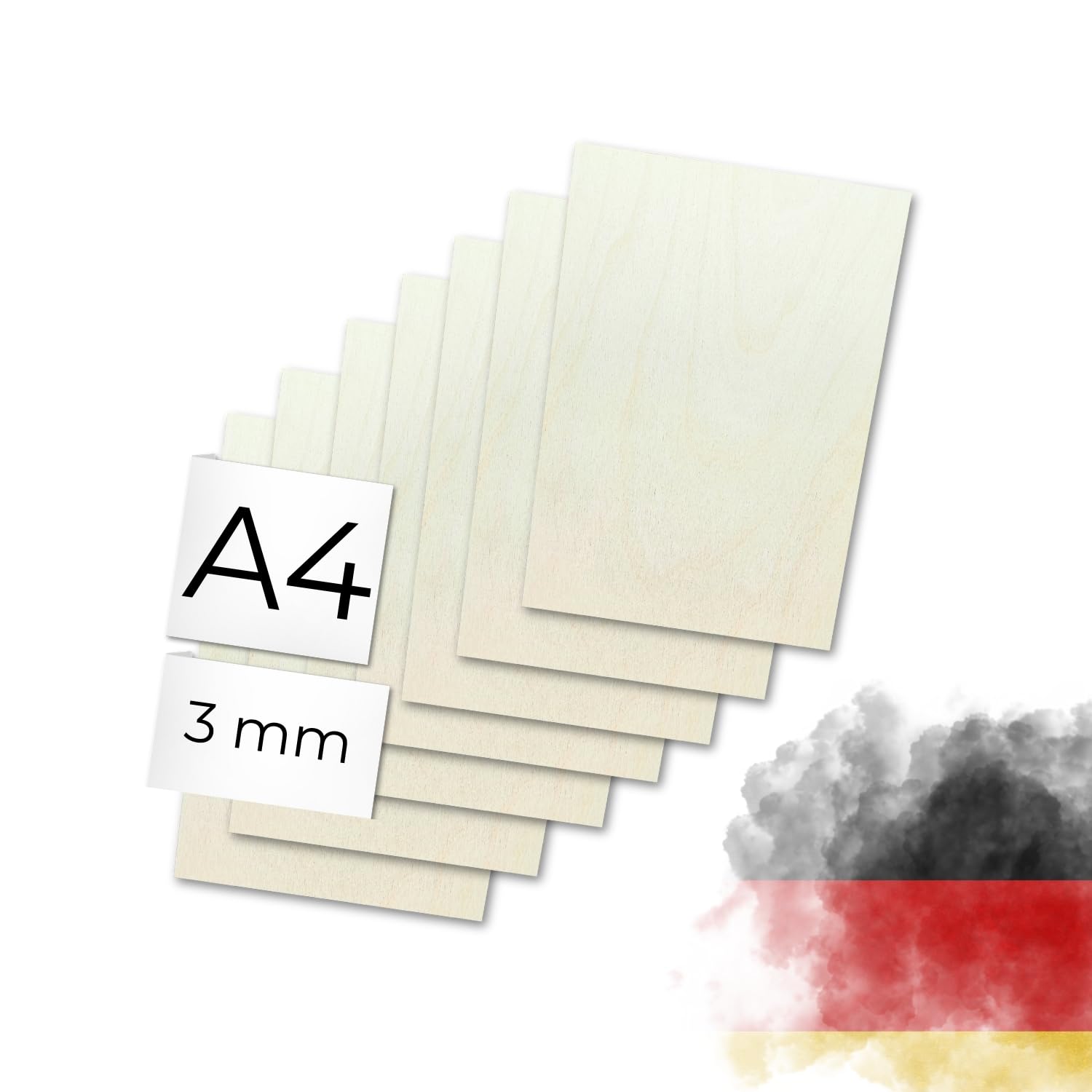 Contreplaqué bouleau 3 mm pour découpe laser et modélisme
