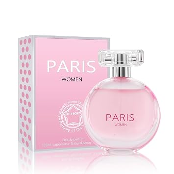 Paris Women Eau de Parfum for Women - Premium Long-Lasting Perfume Spray, 100ml / 3.4 fl oz