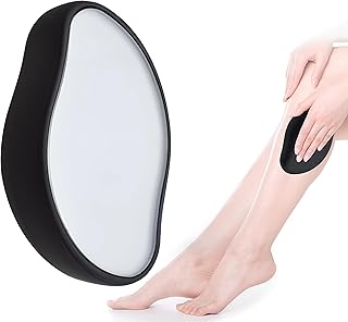 كريستالة إزالة الشعر بدون ألم - قولي وداعًا للتهيج والشعر الذي ينمو تحت الجلد مع جهاز إزالة الشعر بدون ألم، وهو مثالي للحصول على بشرة ناعمة كالحرير دون خطر الجروح أو الخدوش.