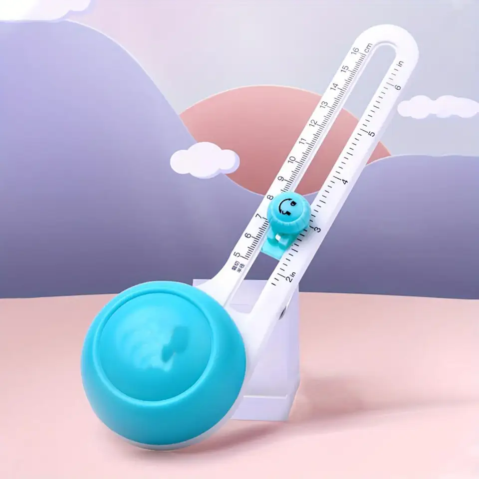 Cortador de papel circular, cortador de círculo rotativo, cortador de papel, ferramenta de scrapbooking para arte e artesanato faça você mesmo, confecção de cartões