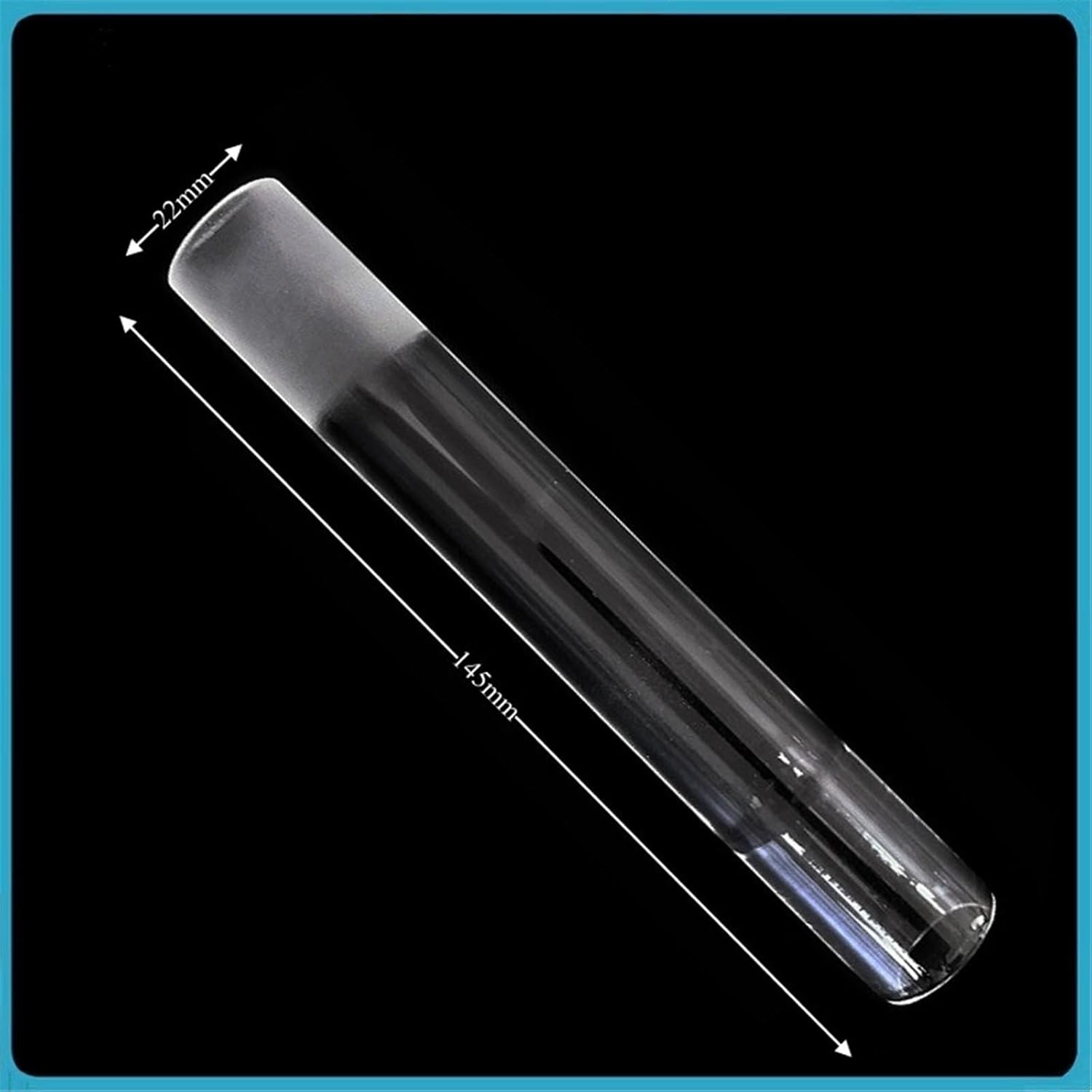 Rotatory Evaporator Shaft Evaporator Tube Vapor Tube Rotating Glass Shaft Connector 22mm Lab Glassware Accessories Length 145mm