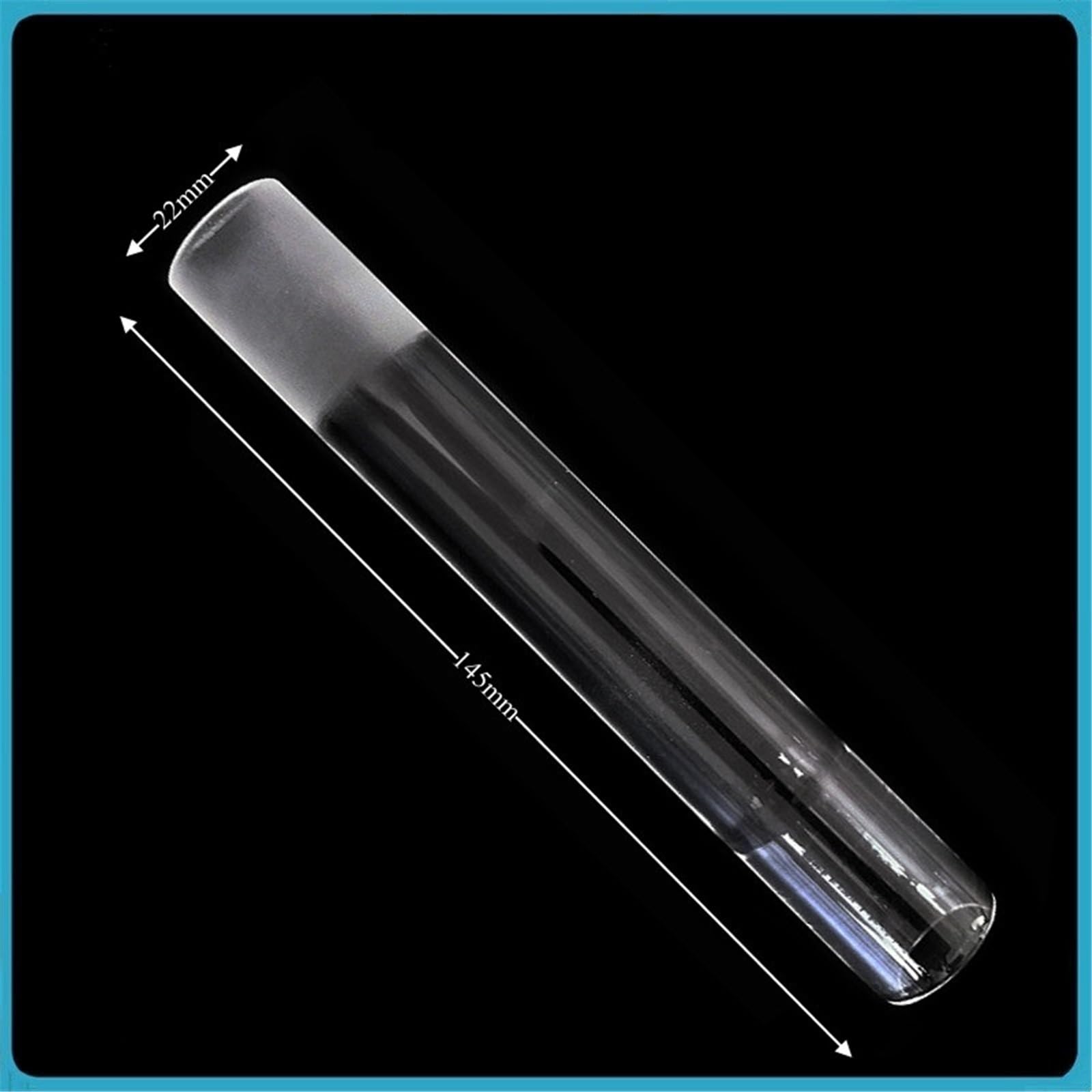 Drehbarer Verdampferschaft, Verdampferrohr, Dampfrohr, drehbarer Glasschaftverbinder, 22 mm, Laborzubehör, Länge 145 mm