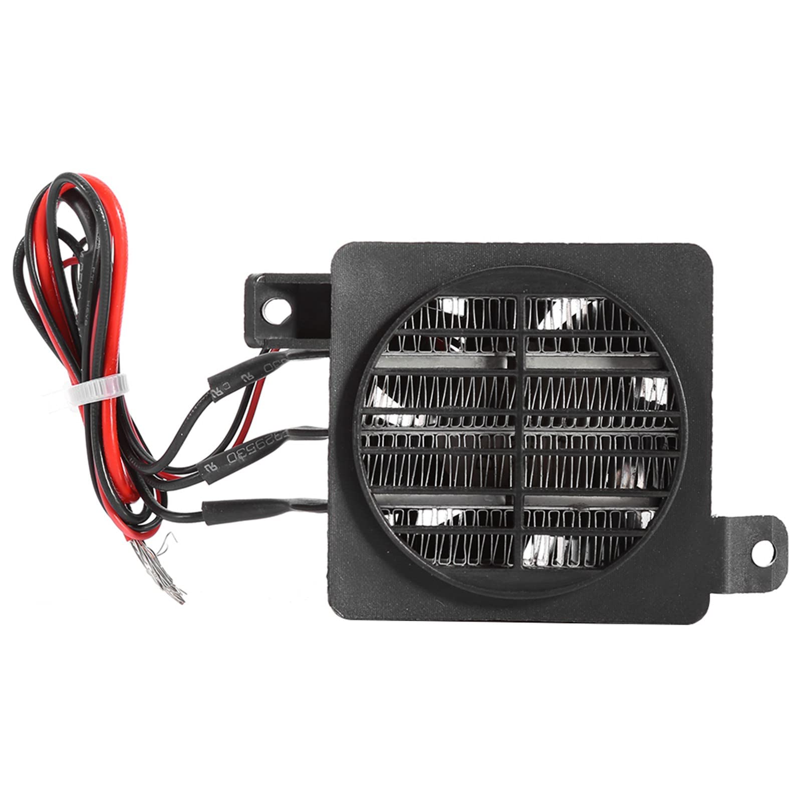 Car Air Heater PTC Electric Fan Heater Small Space Heating Incubator Constant Temperature for Humidifier Air Conditioning (12V 150W)