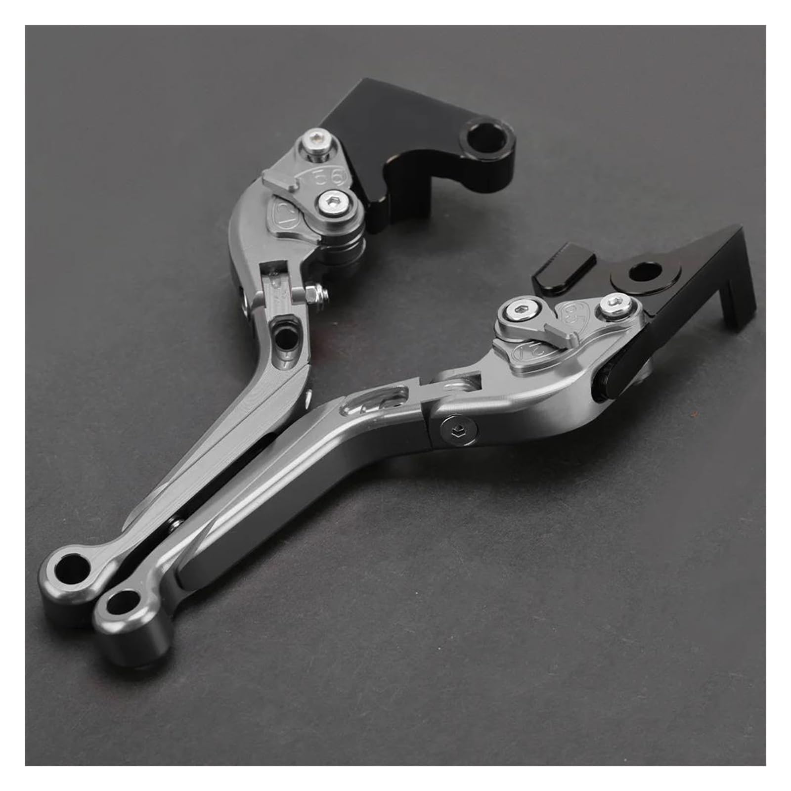 RVEVFBKBAL Motorcycle Brake Clutch Levers Handles Lever for Ninja 400R 650R ER6F ER6N for Versys 650 2009-2017 Extendable(R)