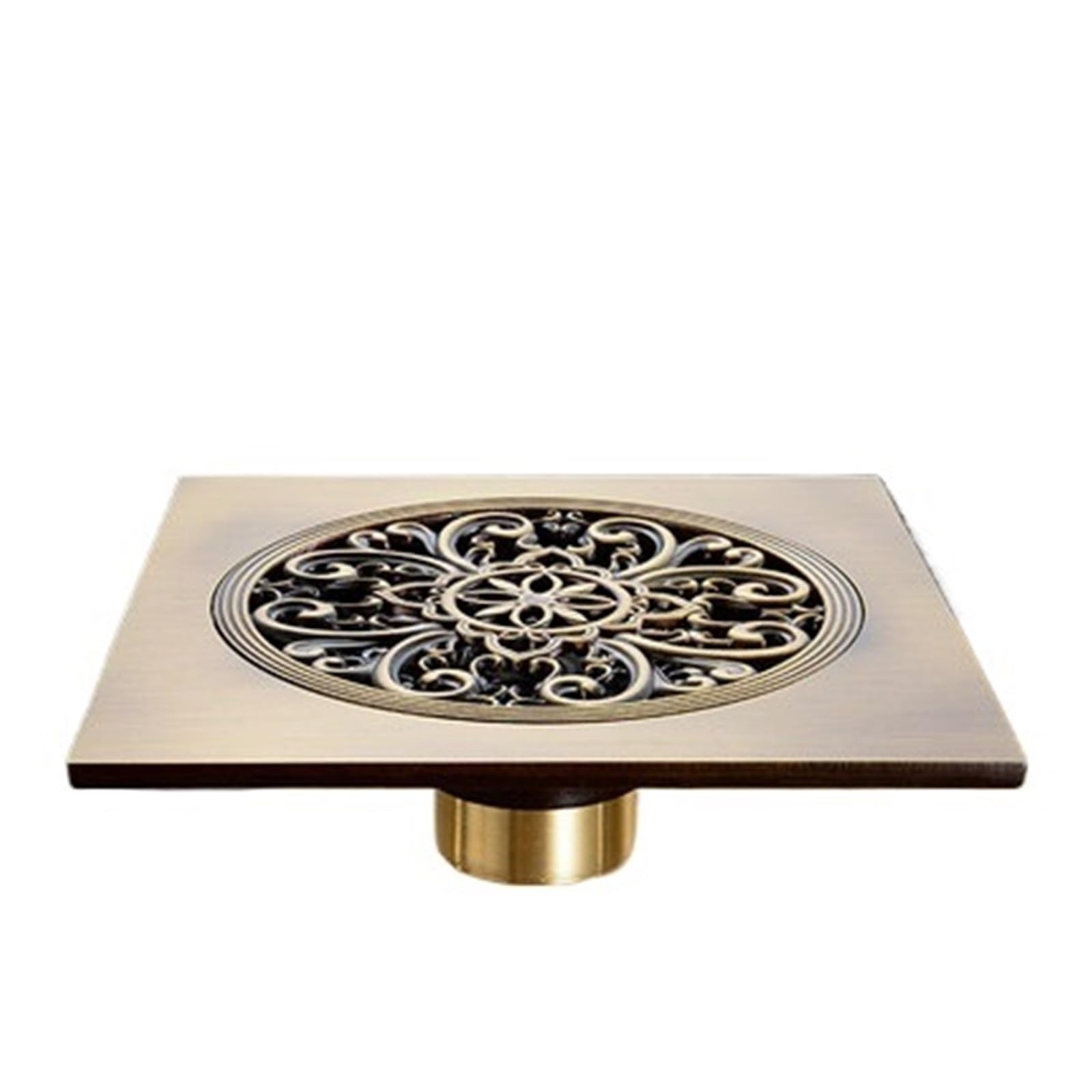 Drenaje De Suelo Ducha Desagüe de Suelo baño Material construcción Agua Cuadrado Accesorios para Lavabo(Style 1)
