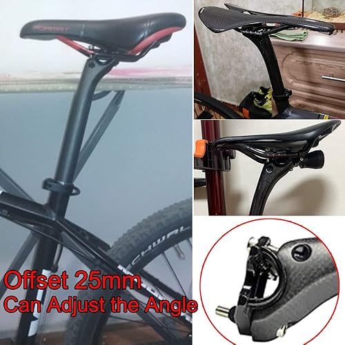 Miniatura 6 de RXL SL Bicicleta de carretera de fibra de carbono Tija de sillín de bicicleta compensada roja 31.630.827.2 Tija de sillín de bicicleta rojo verde