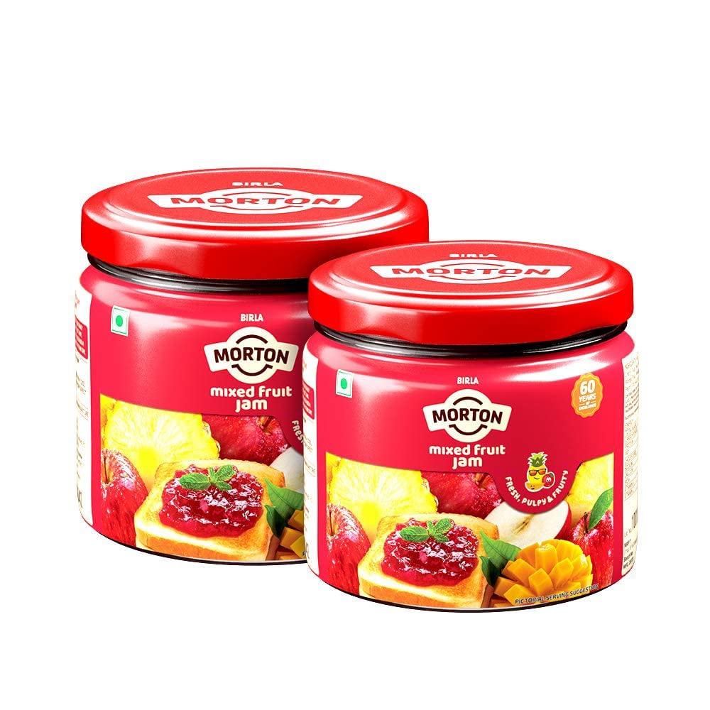 See full amazon price history chart for MORTON Mixed Fruit Jam | Real Fruit Ingredients | Healthy & Tasty 450gm (Pack of 2) MORTON Mixed Fruit Jam | Real Fruit Ingredients | Healthy & Tasty 450gm (Pack of 2) (B08ZLRJ618) Amazon Price History, Amazon Price Tracker