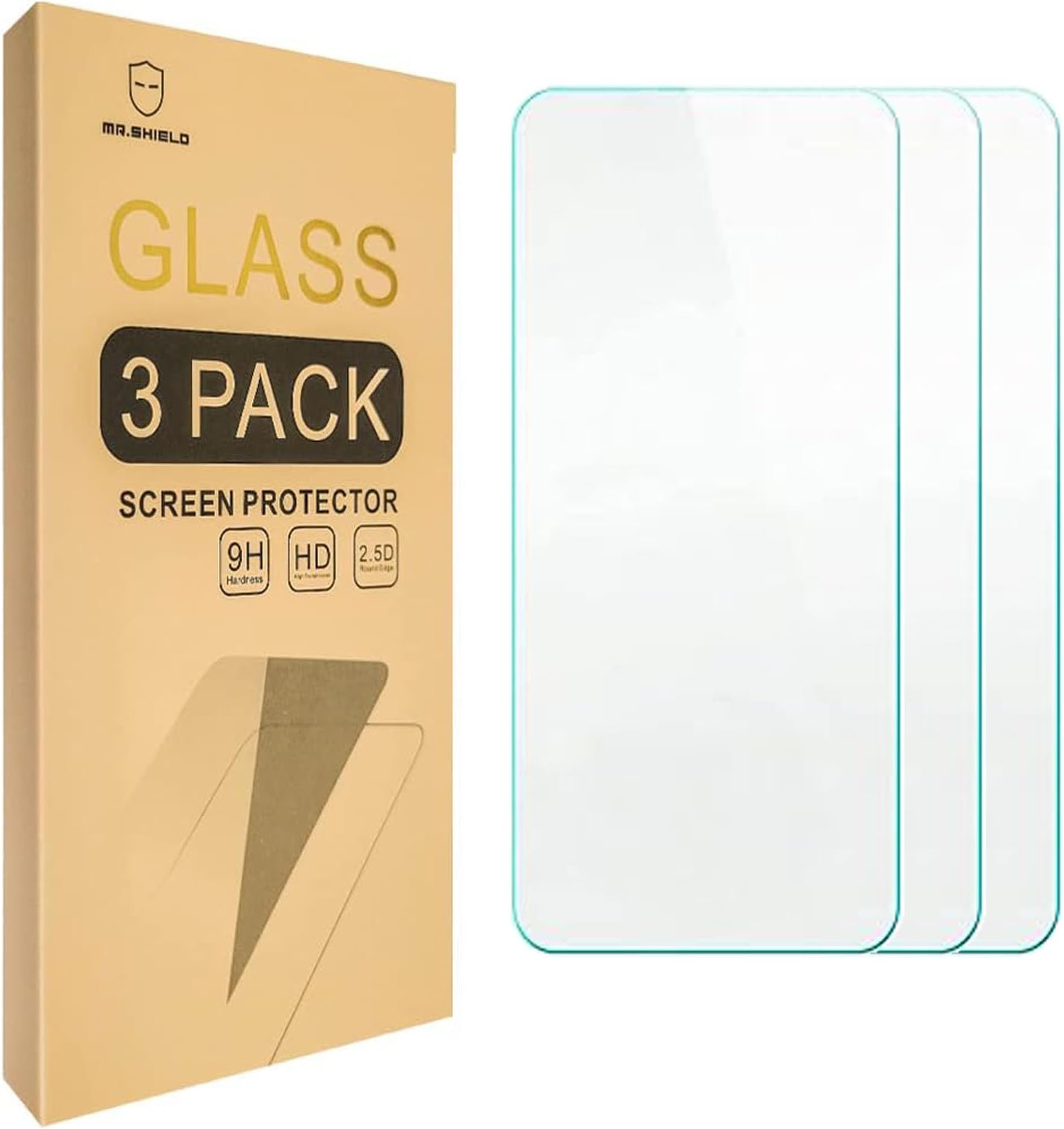 (3 Pack) Compatible for BEAFON BEA-FON M6 Premium Screen Protector Tempered Glass [9H Hardness][High definition] GH-43