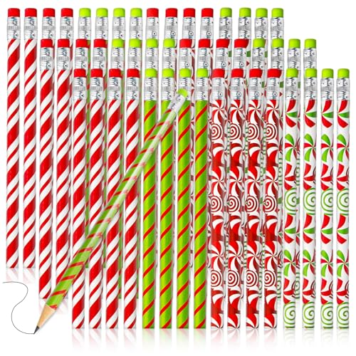 Crayons bonbons de Noël pour cadeaux de calendrier de l'Avent en école et entreprise