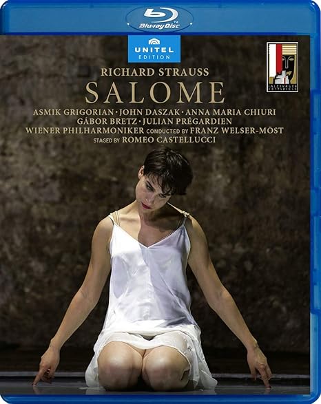 Strauss Salome Blu Ray Anna Maria Chiuri Asmik Grigorian Gabor Bretz John Daszak Julian Pregardien Romeo Castellucci Movies Tv Amazon Com