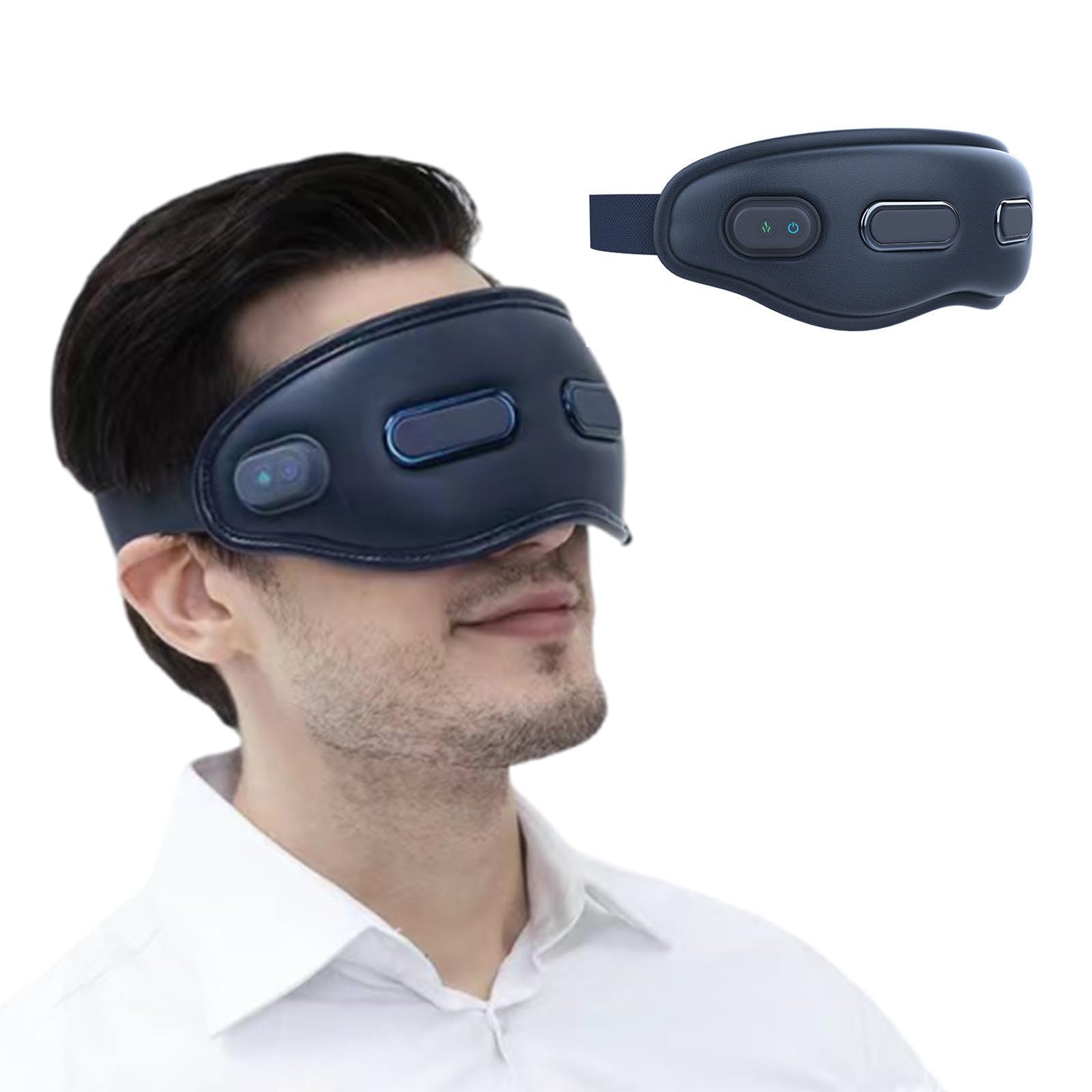 Masażer do oczu Hot Improve Inteligentny elektryczny masażer wibracyjny do oczu z kompresją cieplną dla zdrowia oczu