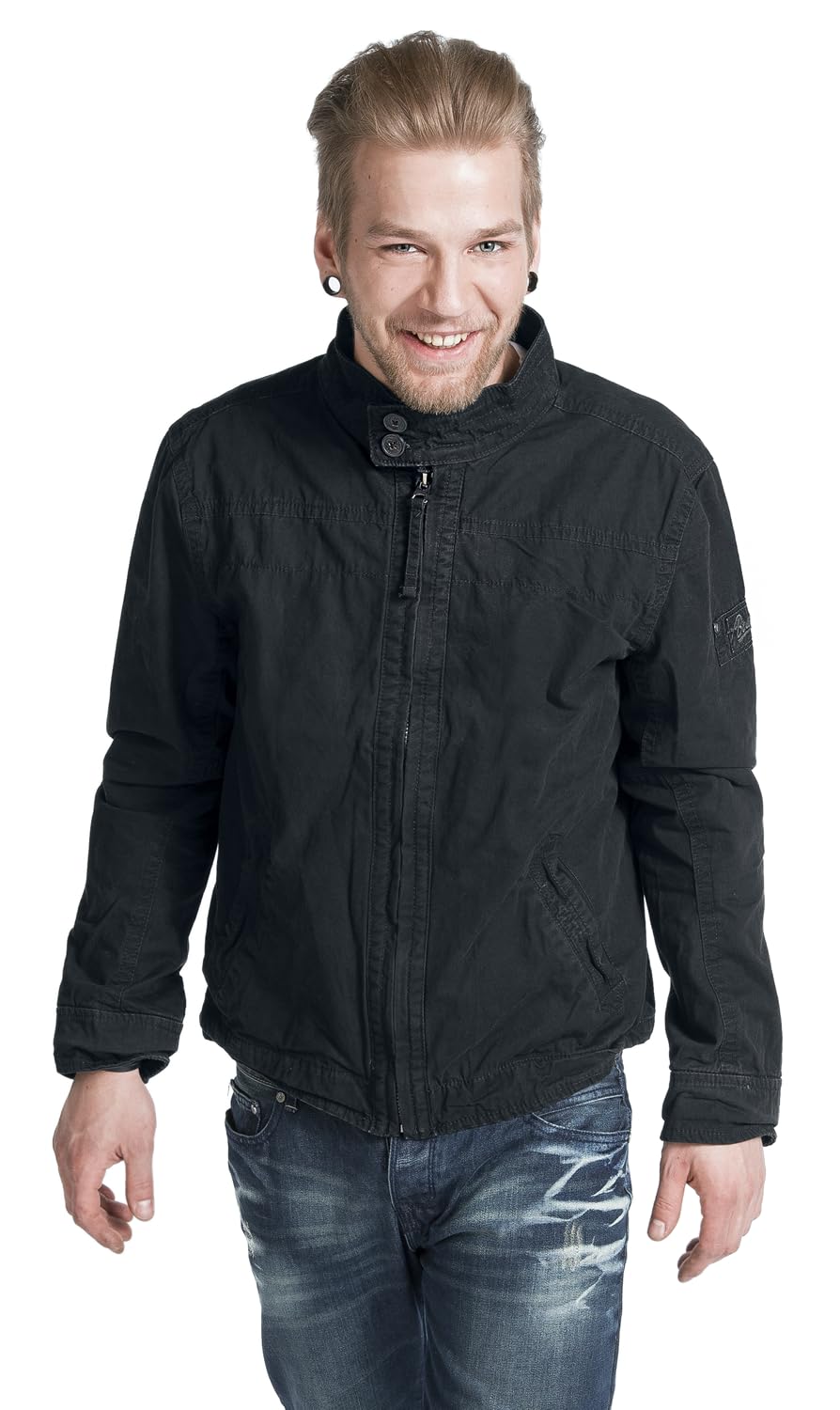 Brandit Yellowstone Herrenjacke, Schwarz, Regular