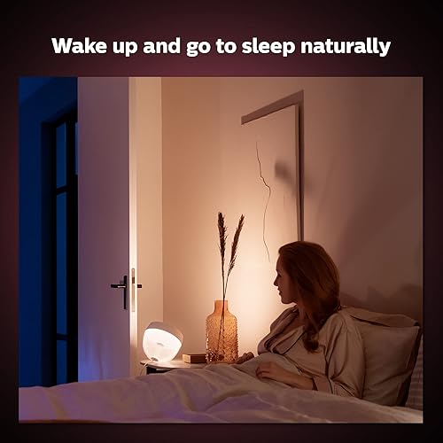 Miniatura 4 de Philips Hue Iris - Lámpara inteligente regulable con cable, de color y color blanco, (Bluetooth, compatible con Alexa, Google y Apple HomeKit), plata