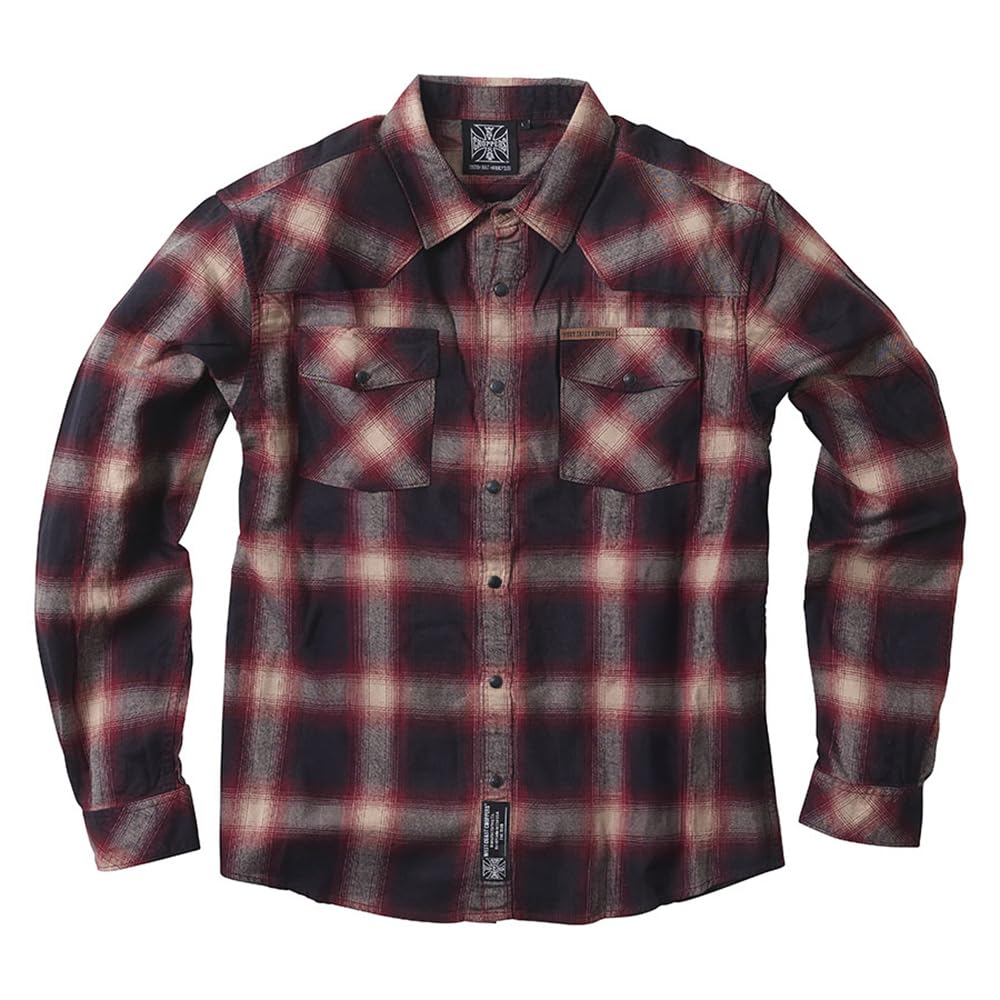 WEST COAST CHOPPERS Outlaw Flannel Long Sleeve Shirt XL