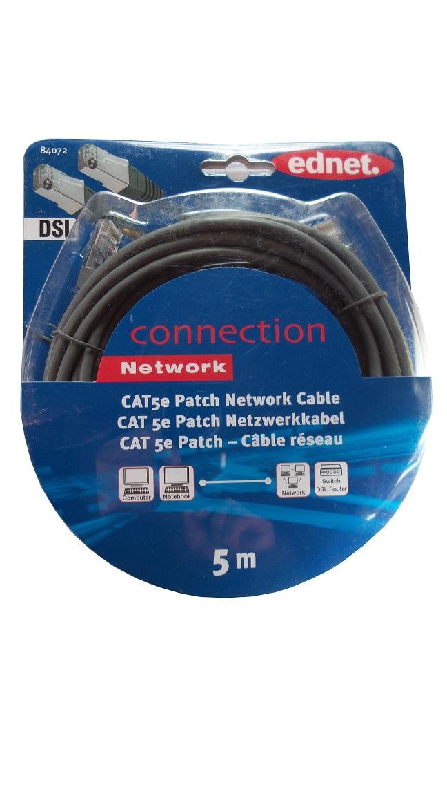 ednetCAT 5e Patch Cable 5 m