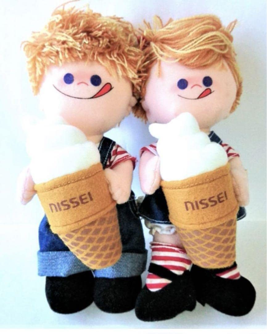 ニックンセイチャンぬいぐるみ。 Amazon.co.jp: 日世 ニックンセイチャン ぬいぐるみペアセット