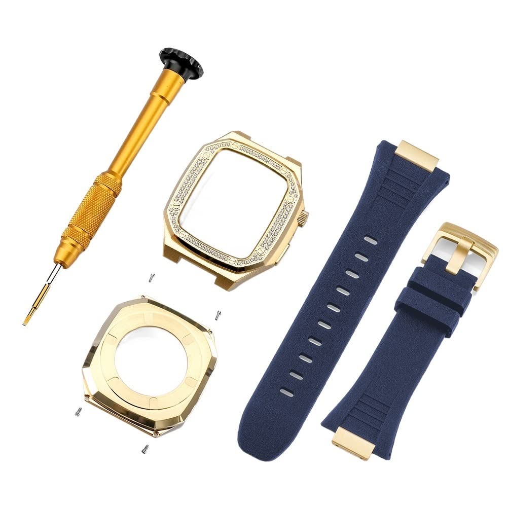 Kit modification diamant pour bracelet Apple Watch en acier inoxydable haut de gamme