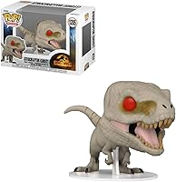 Vista 2 de POP Jurassic World Dominion - Figura de vinilo Funko de Atrociraptor (Ghost) (paquete con funda protectora de caja compatible), multicolor, 3.75