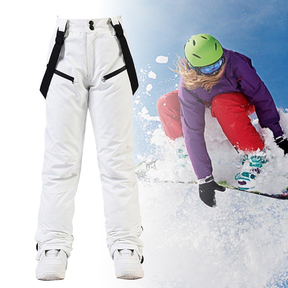 Unisex spodnie narciarskie wiatroszczelne spodnie narciarskie spodnie narciarskie spodnie śniegowe zimowe spodnie dresowe ciepłe spodnie snowboardowe wodoodporne spodnie do sprzętu