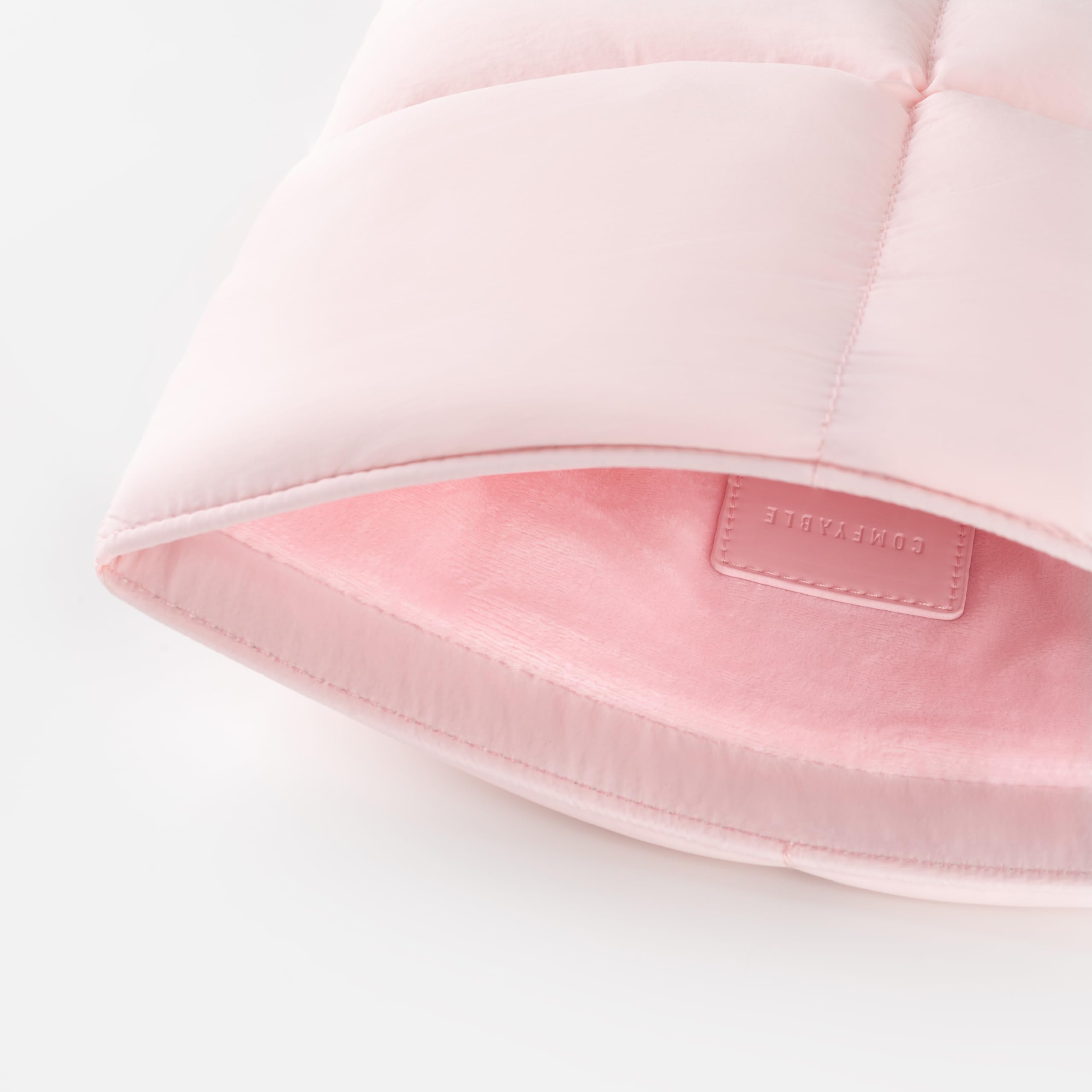 Comfyable Housse Ordinateur Portable 13-14 Pouces Compatible avec MacBook Air 13‘’ M5 2026 M4 M3 M2 M1 & MacBook Pro 14‘’ M5 Pro/Max, Fermeture Magnétique, Nylon, Rose Clair
