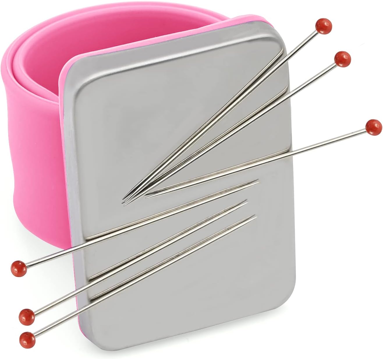 Sewing Pincushion, Wrist Sewing Pincushion, Wrist Strap Bracelet