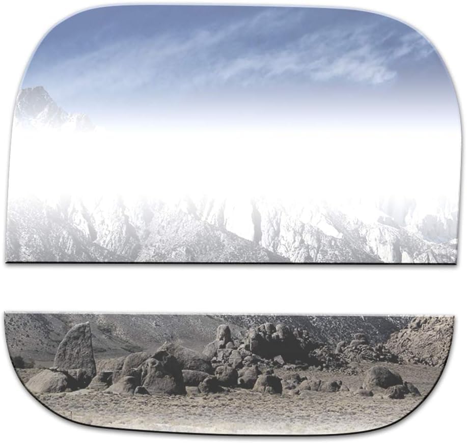 Brighter Design 2pc. Chrome Fuel Gas Door Cover fit for Honda Accord 2008-2012