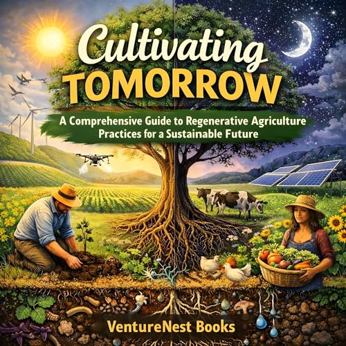Cultivating Tomorrow Audiolivro Por VentureNest Books capa