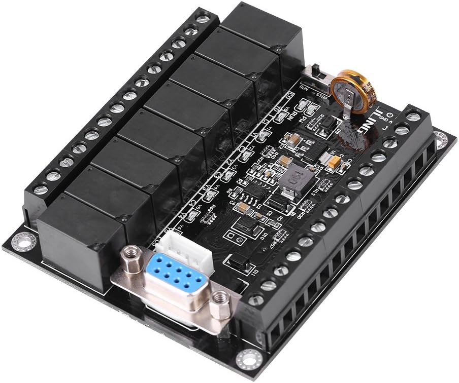 Quality Motor Controller FX1N-20MR DC Panel PLC Controller Industrial Control Board PLC Programmable Logic Controller Relay Output Module