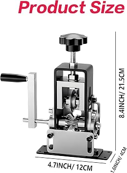 Manual Wire Stripping Machine Gauge Wire 0.04-1 inches, Scrapping Copper Wire Peeler Machine, Drill Powered Cable Wire Peeler Stripping Tool with Hand Crank for Scrap Copper Wire Cable Recycling