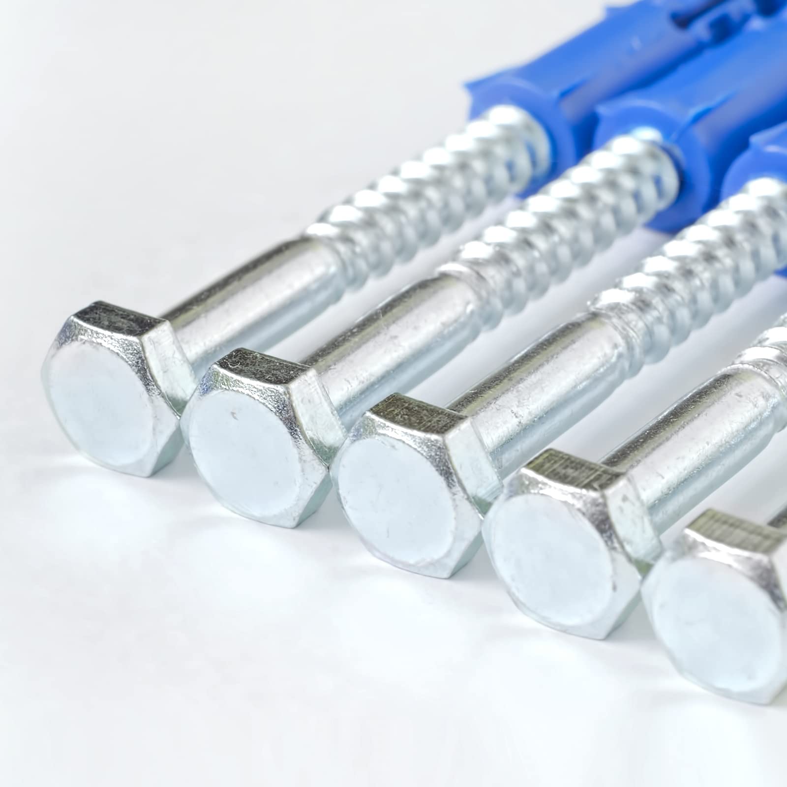 Hex Head Lag Screws 3/16'' X 1-1/2'' Inch, Stainless Steel Black Lag Bolt Wood Screws 25PCS