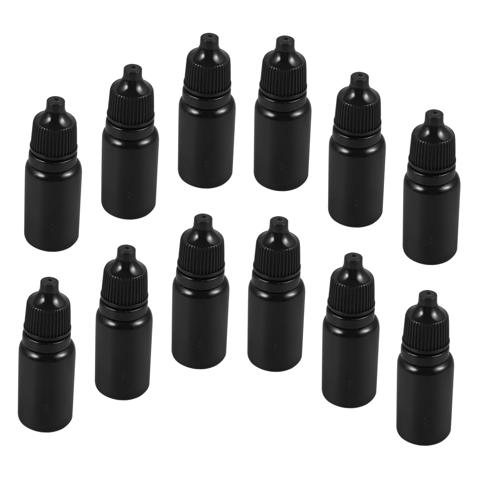 Baluue 120pezzi Bottiglie Contagocce Squeeze Da Flaconi Vuoti Per Liquidi Per Occhi Orecchie Oli Essenziali e Pigmenti Compagni Di Viaggio Pratici e Leggeri