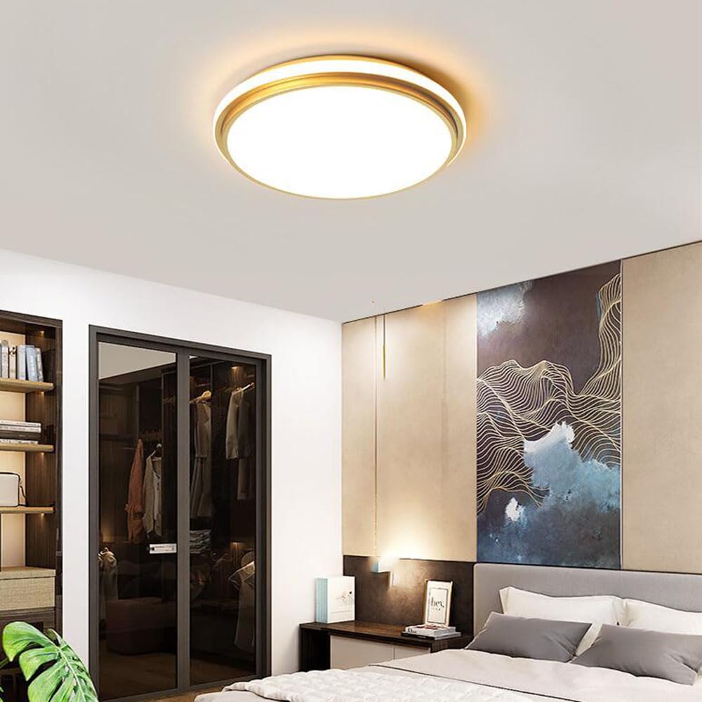 Energooszczędna lampa sufitowa LED z pilotem zdalnego sterowania Projekt sufitu do sypialni Minimalistyczne oprawy oświetleniowe o zmiennej intensywności do biura i pokoju dziecięcego do kuchni
