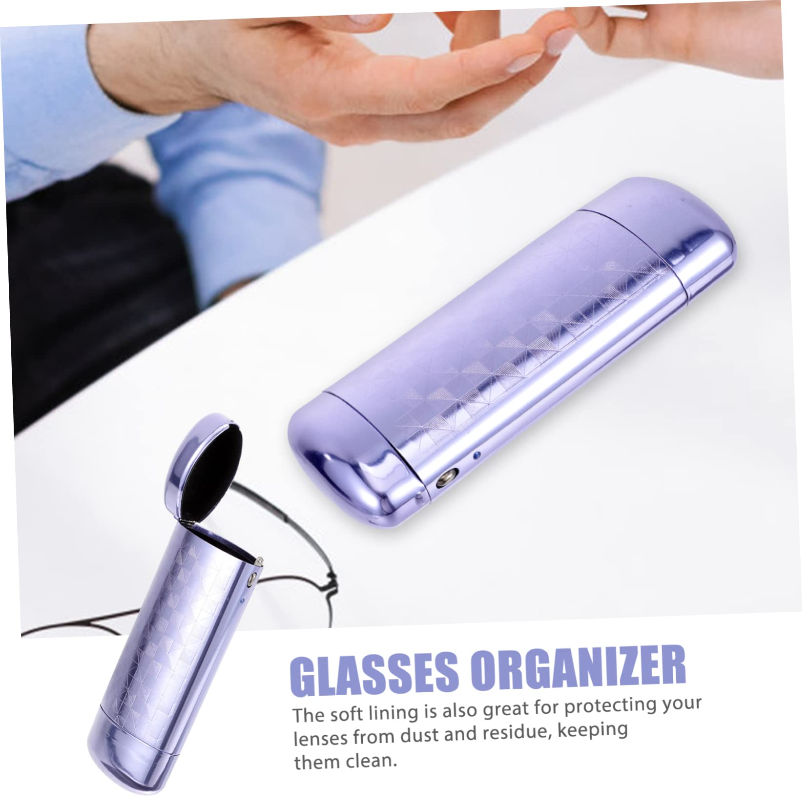 LIFKOME 2pezzi Custodia Per Sole Organizer Resistente e Protezione Per Eyewear