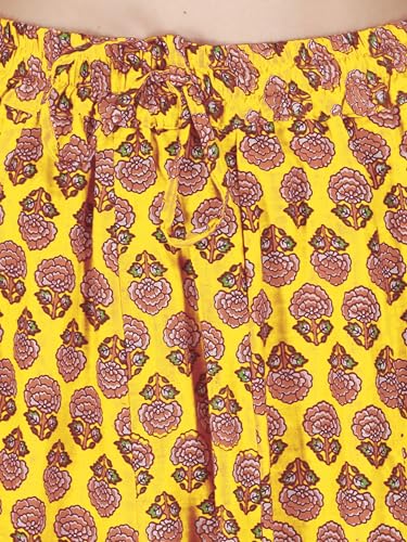 Image of Sttoffa Cotton Printed Women Wear Maxi Long Skirt 40 inch inch Full Length