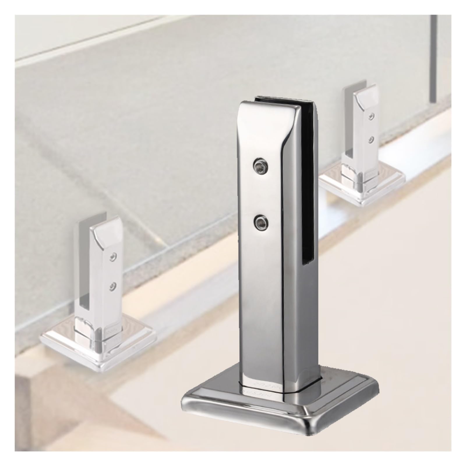 Colliers de serrage en acier inoxydable pour rénover le balcon et les escaliers