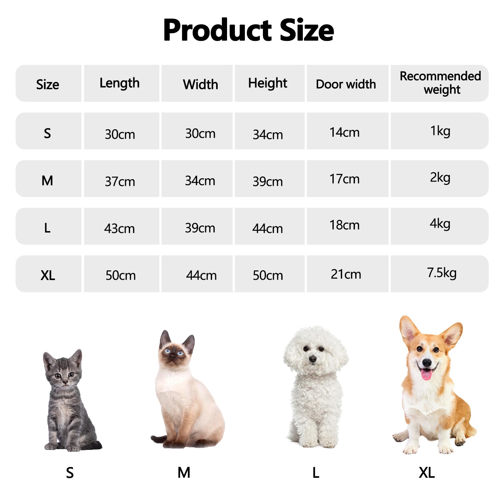 Galatée Casa para Perros, Cueva para Gatos Cálida y Acogedora para Interiores, Lindo Gato Perro De Peluche Lavable Igloo, Cómoda Casa para Mascotas para Cachorros, Gatitos y Conejos(M, Gris)