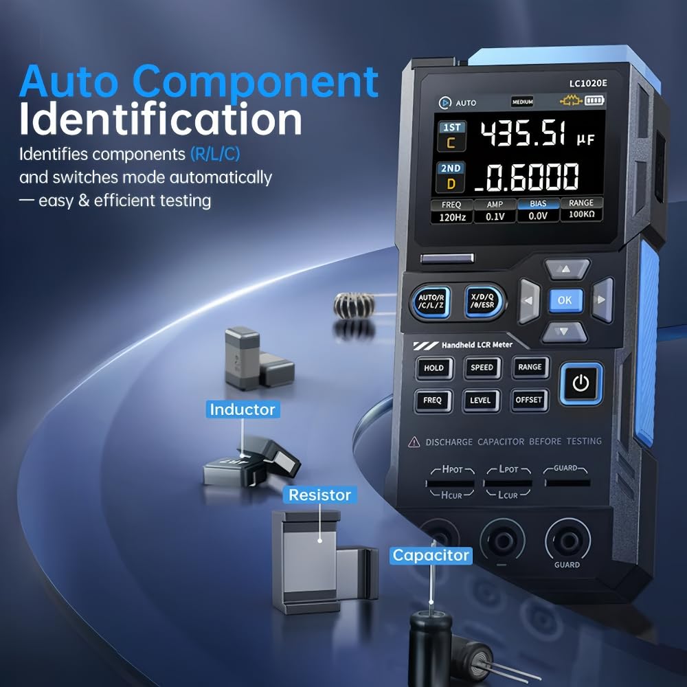 LC1020E Kondensatortester Widerstand Induktivität Kondensator SMT