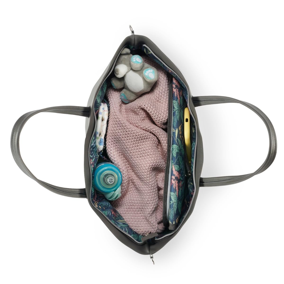 Kinderkraft TREASUREBAG kinderwagenzak donkergrijs