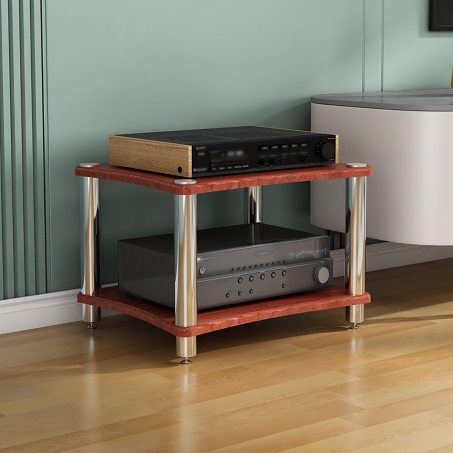 Mueble de audio HiFi Rack moderno para salas de estar y cines en casa