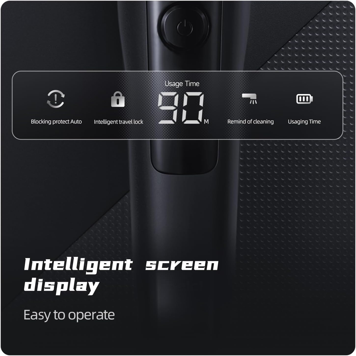 Men's Shaver Electric Rotary Razor 3D Floating Cutter Head One Hour Type-c Fast Charge Waterproof Razor with Led Display Wet Dry Shaving X2 Series Gift for Dad Husband Boy Friends