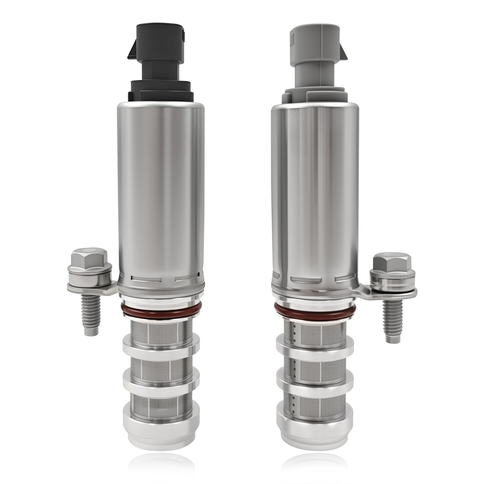 12655420 & 12655421 Intake & Exhaust VVT Camshaft Position Actuator Solenoid Valve Kit, Compatible with Chevy/Equinox/Malibu/Cobalt/HHR & GMC/Terrain & Buick & Pontiac & Saturn 2.0L/2.2L/2.4L