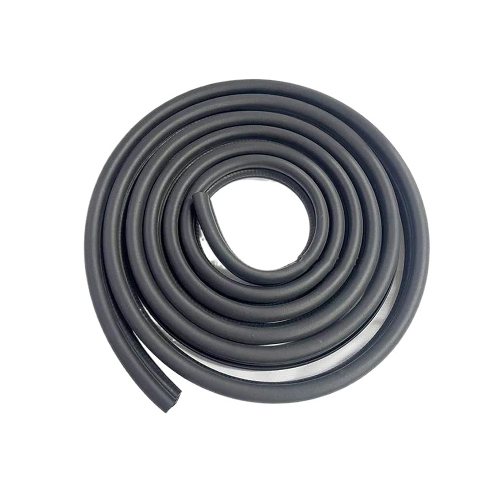 for Peugeot 5008 4 Meters Car Rubber Car Door Seal Weatherstrip Steel Belt Weatherstripping Soundproof Seal Kit ATGCBCAUF