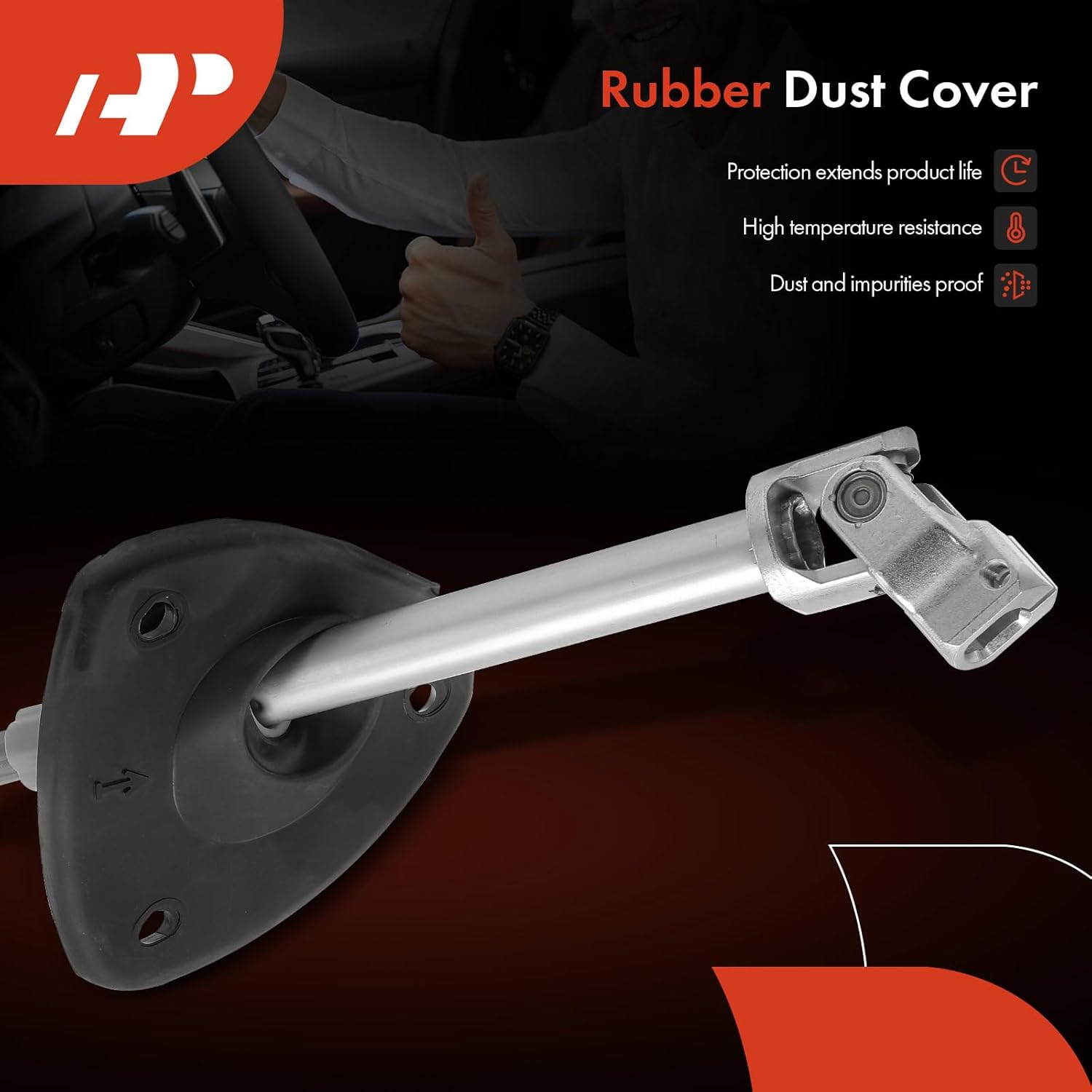 A-Premium Steering Shaft Steering Column Shaft Compatible with Audi A6 2012-2018 & A6 Quattro 2012-2018, 2.0L 3.0L